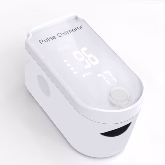 Oxímetro de pulso com clipe de dedo sensível para cuidados saudáveis ​​de dedo por atacado quente