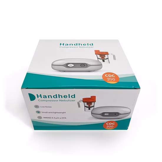 Nebulizador de compressor ultrassônico de malha médica portátil, máscara de preço, nebulizador de inalação