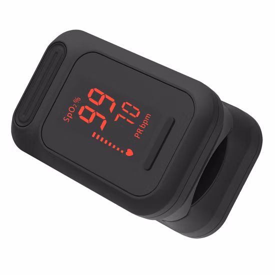 Contec Cms50d2 SpO2 Monitor CE FDA Oximetro Dedo Oximetria Oxímetro de pulso na ponta do dedo