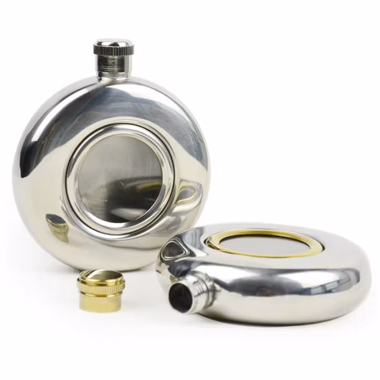 Presente de promoção frasco de perfume design frasco quadril para senhoras